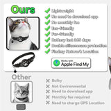 Creative Cartoon Printed Pet Cat Locator Collar