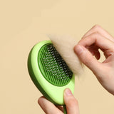 Self-Cleaning Pet Brush – Easy Hair Removal for Cats & Dogs