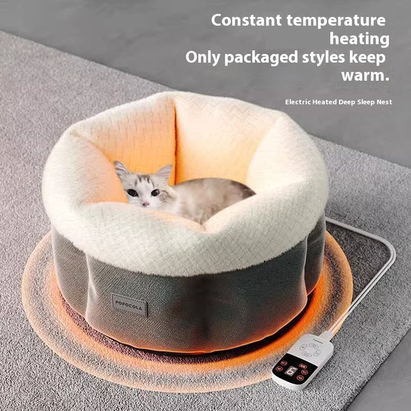 Warm Closed Winter Heating Pet Cat Dog Intelligent Electric Heating Kennel